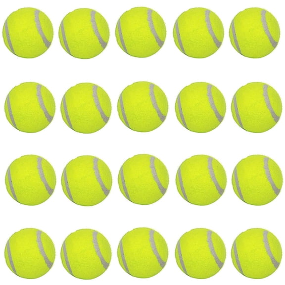 20 Pack Dog Tennis Balls, 2 Inch Mini Premium Fetch Toys, Non-Toxic, Non-Abrasive Material, Perfect for Small Dogs and Puppies
