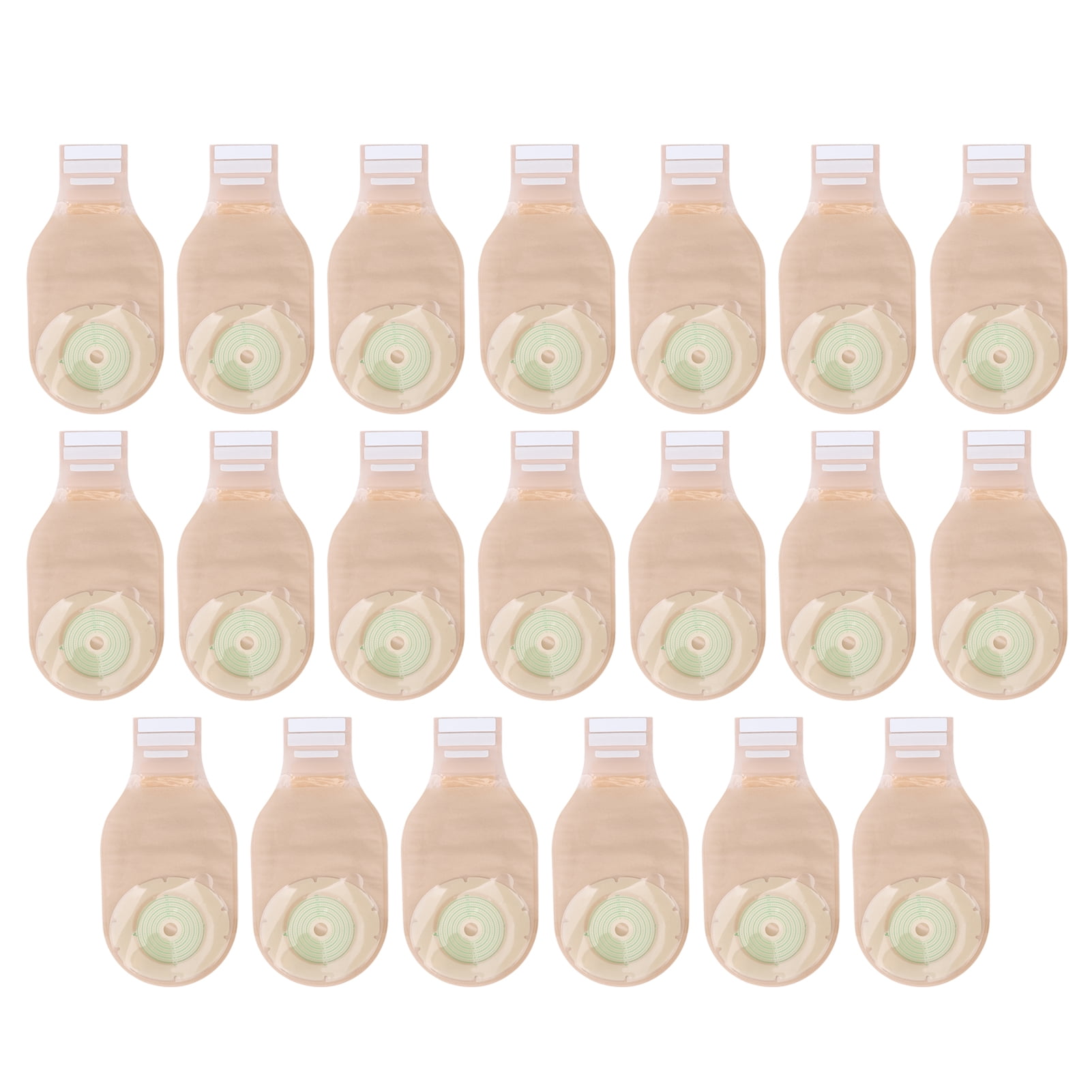 20Pack DoubleSided FrictionReducing SelfAdhesive Soft Colostomy