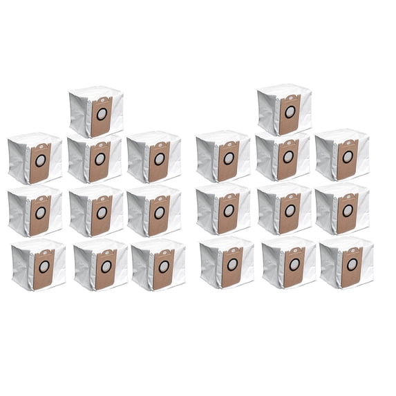 20 Pack Dust Bags for M7 Pro M8 Pro Robot Vacuum Cleaner Dedicated Dust Bags Replacement Accessories Parts