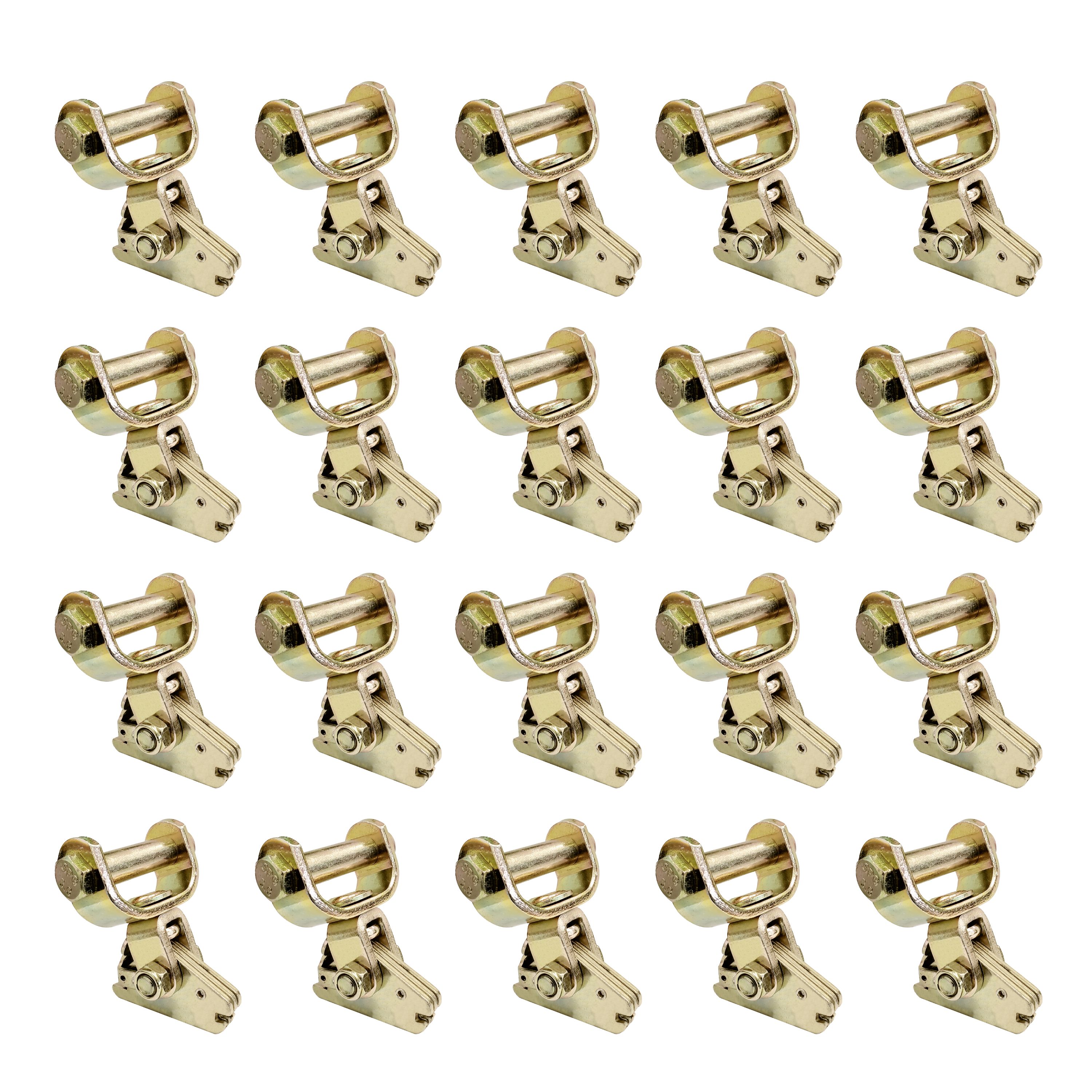 10 Pack Steel E-Track O-Ring Tie-Down Anchors for Trailer Tie Down 10 Pack Steel E-Track O-Ring Tie-Down Anchors for Trailer Tie Down