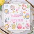 thumbnail image 1 of 20 Pack Easter Paper Napkins, Disposable Bunny Printed Dinner Napkins, Soft and Absorbent, for Party, Restaurant and Holiday Table Decor, 6.5x6.5 Inches, 1 of 6