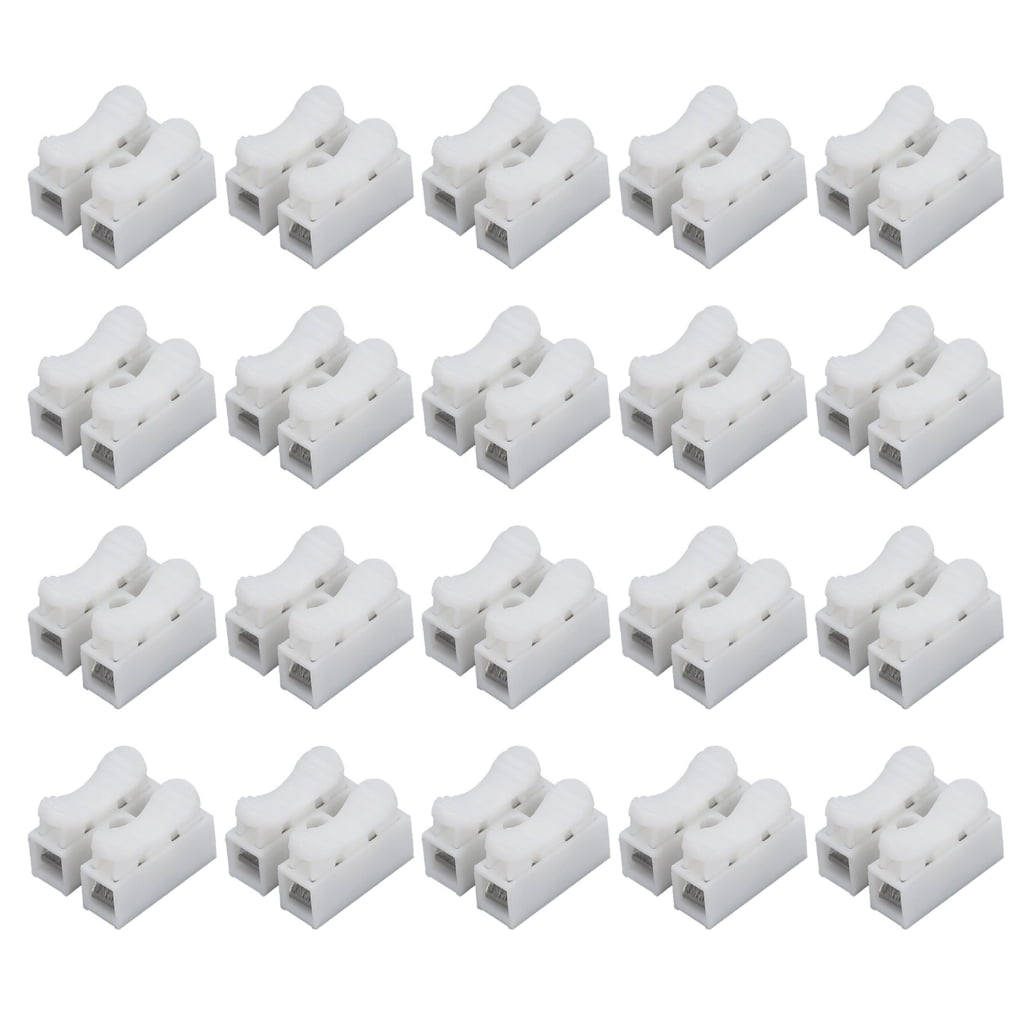 20 Pack Easy To Use Push In Connectors Electrical Terminals For