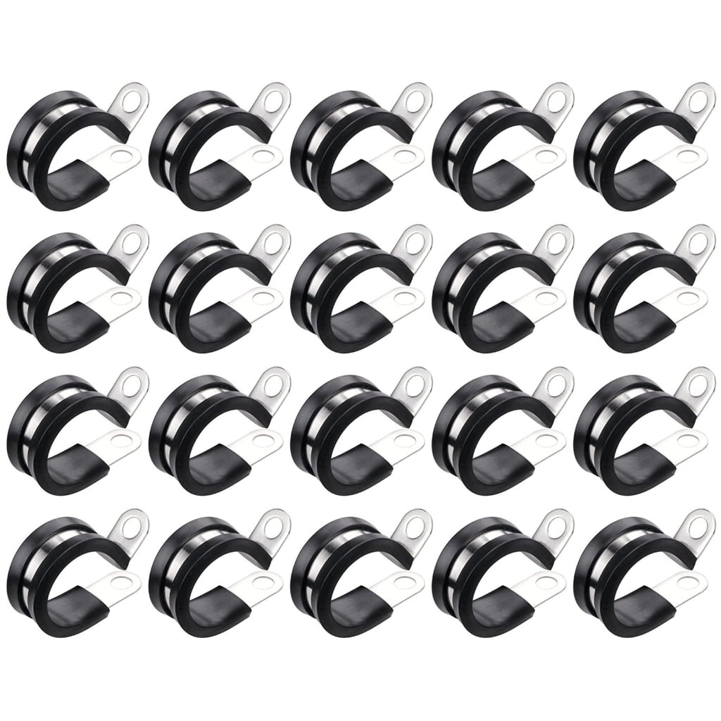 20 Pack Edge Clips Solar Cable Value Pack Cable Tie PV Clip Stainless