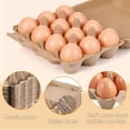 thumbnail image 1 of 20 Pack Egg Cartons, Paper Pulp Square Egg Cartons Eggs, Egg Cartons Container Empty Egg Tray Pulp Egg Holder, 1 of 5
