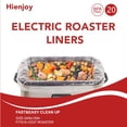 thumbnail image 1 of 20 Pack Electric Roaster Liners,18" × 34"  Disposable Roaster Liners Fit 16, 18, 22 Quart Roasters Cooking Bags for Instant Cleanup, 1 of 6