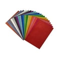 thumbnail image 1 of 20 Pack Extra Large Glitter Foam Sheets, 12 x 17.5 Inch, by Better Office Products, Assorted 20 Colors, for Arts and Crafts, 20 XL Sheets, 1 of 2