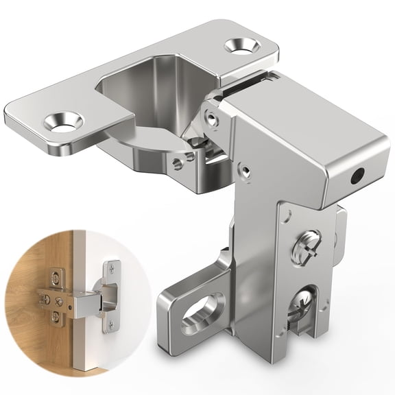 20 Pack Face Frame Cabinet Hinges 105 Degree Soft Close Slide On Hardware