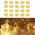 thumbnail image 1 of 20 Pack Fairy Lights Battery Operated 3.3Ft 20 LED Mini String Warm White Indoor Party Christmas Decorations, 1 of 7
