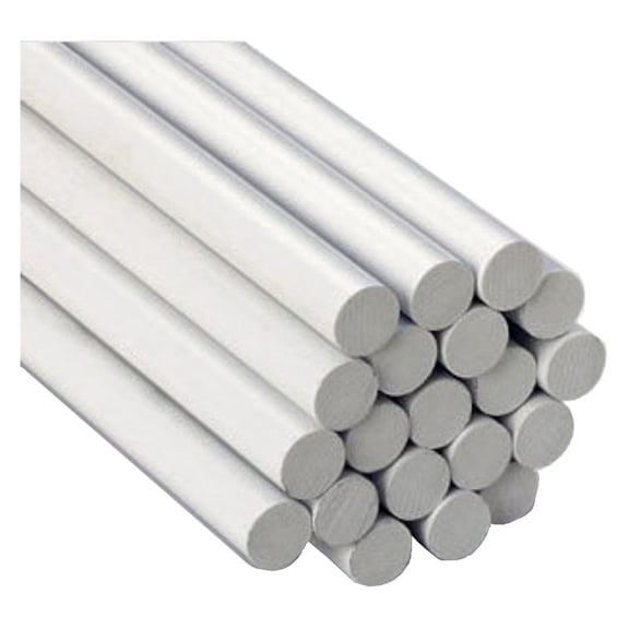 20 Pack Fiberglass Fence Posts 3/8" x " | White Fiberglass Rods for Garden Fencing Livestock Containment Temporary Electric Fence and DIY Projects | Lightweight Durable and Weather-Resistant