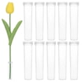 thumbnail image 1 of 20-Pack Floral Water Tubes, 2.8 Inch 10ml Plastic Flower Tubes with Caps[Transparent], 1 of 7