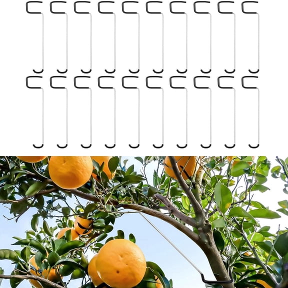 20-Pack Fruit Tree Branch Spreaders, 10-inch Fruit Tree Branch Pullers, with Plastic Hose, Functional and Durable Branch Support Extensions for Tree Spreading and Seedling Shaping, Durable.