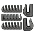 thumbnail image 1 of 20 Pack Heavy Duty 3/8" Weld On Grab Hook, Grade 70 Clevis Chain Hook for Trailer, Truck, Rigging, Flatbed, Tractors, Loader Bucket, Tie Down (20), 1 of 5
