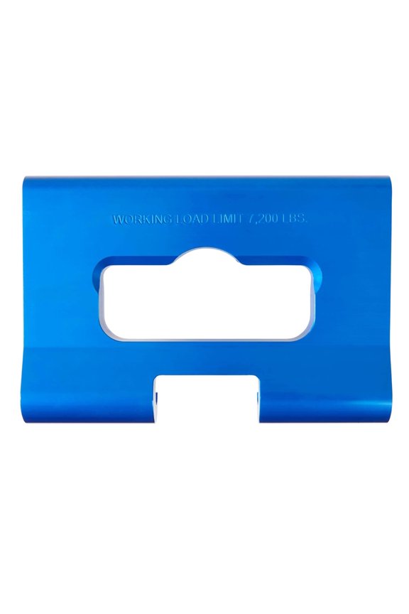(20 Pack) Heavy Duty 7.5 Blue Aluminum Removable J-Plate For Extruded Tie Down for East Trailers - 7,200 Lbs Working Load Limit