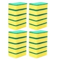 thumbnail image 1 of ​20-Pack Heavy Duty Kitchen Sponges - Non-Scratch Scouring Pads with Double Sides (11x7cm, Individually Wrapped) for Dishes, Bathroom & Car​​, 1 of 7