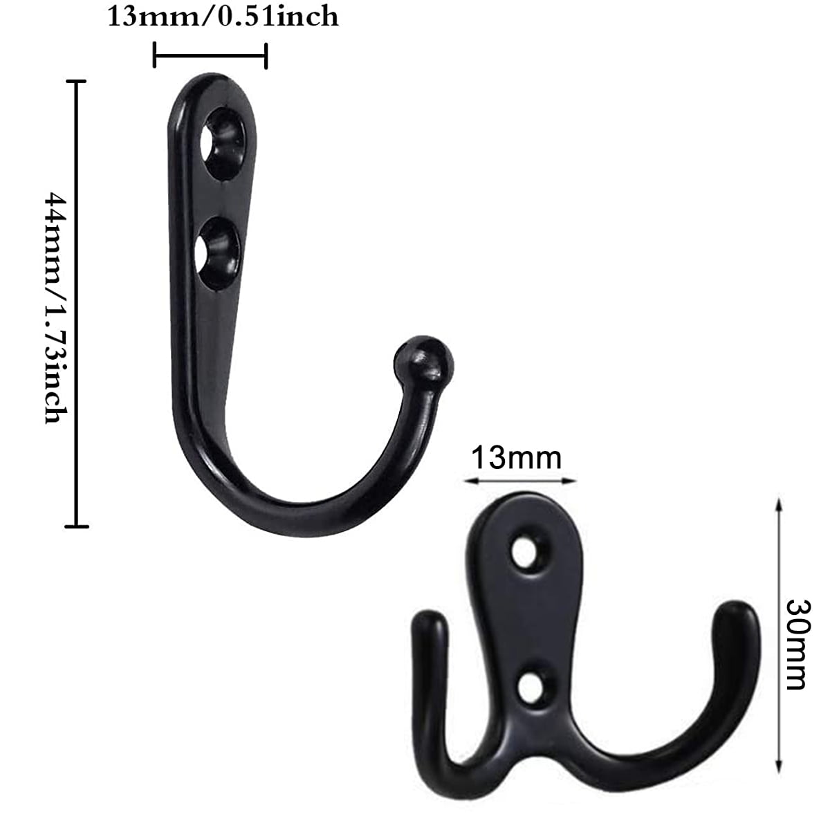 Wire Coat Hooks