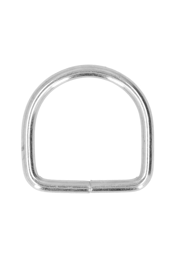 20-Pack Iron D-Rings for Backpacks and Bags - Durable Metal Hardware Buckles 20Pcs DIY Bag Backpack