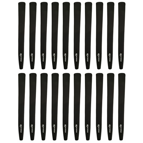 20 Pack Karma Black Jumbo Putter Grip