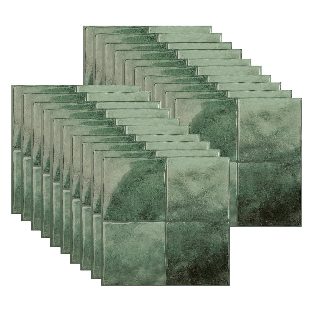 20-Pack Kitchen Backsplash Tile Peel and Stick - 3D Adhesive Peel and Stick Tile Backsplash for Kitchen, Bathroom, Wall Tile