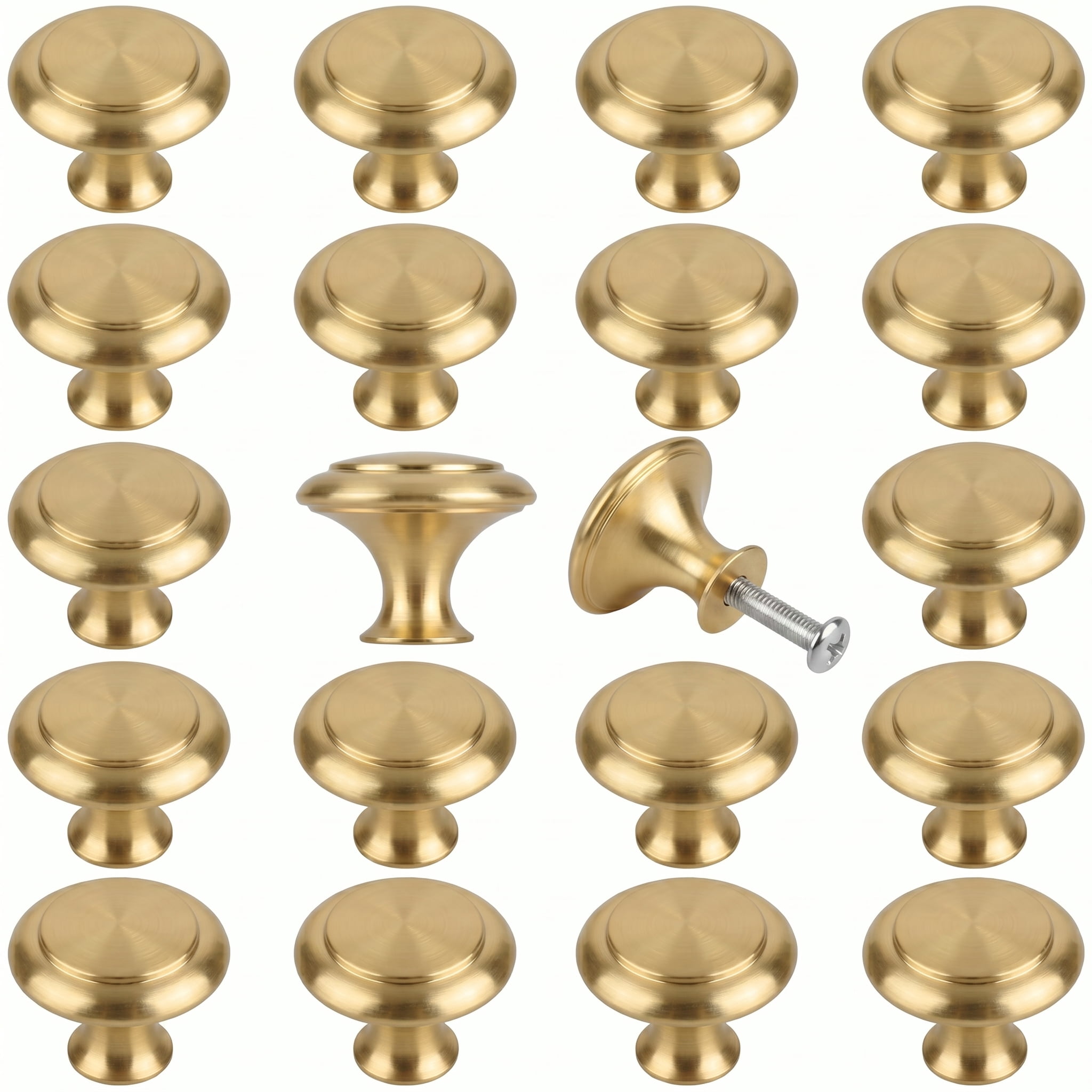 Photo inspiration: 20 Pack Kitchen Cabinet Door Knobs Pulls And Drawer Handles Photo Inspiration