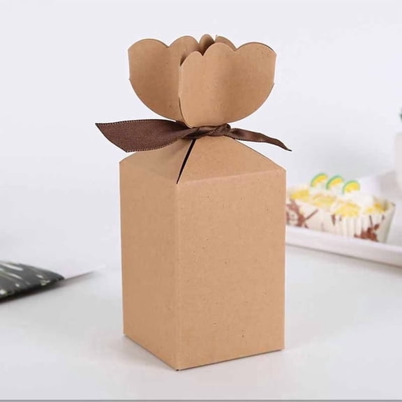 20 Pack Kraft Paper Gift Boxes - Eco-Friendly & Durable Packaging for All Occasions