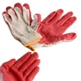 thumbnail image 1 of [20 Pack] Latex Dipped Nitrile Coated Work Gloves Small - String Knit Cotton Coated Work Safety Gloves Great for Construction, Warehouse, Home, Landscaping, Moving, Mechanic Cotton Disposable Gloves, 1 of 7