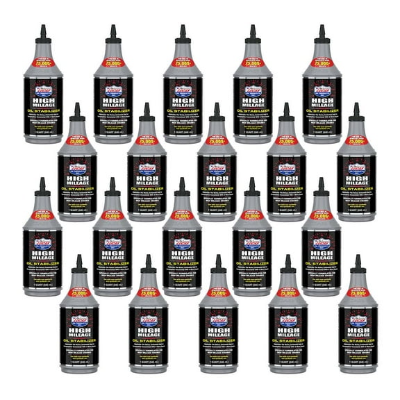(20 Pack) Lucas Oil 10118 High Mileage Oil Stabilizer