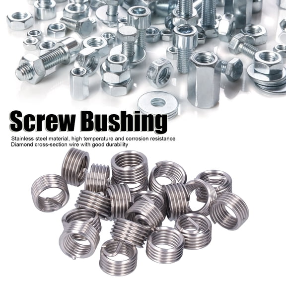 20-Pack M12x1.75 Stainless Steel Wire Thread Inserts for Repair 20Pcs