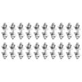 thumbnail image 1 of 20 Pack M4x30mm 304 Stainless Steel Double End Threaded Stud Screws Set, 1 of 6