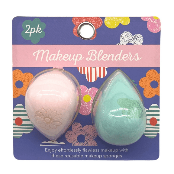 20 Pack Makeup Blender Sponges, Ultra Soft Beauty Sponges for Liquid, Cream, Powder, Precision Tip, Rounded Base, Flawless Airbrushed Finish, Blending, Contouring, Makeup Tool, Bulk, Pink, Blue