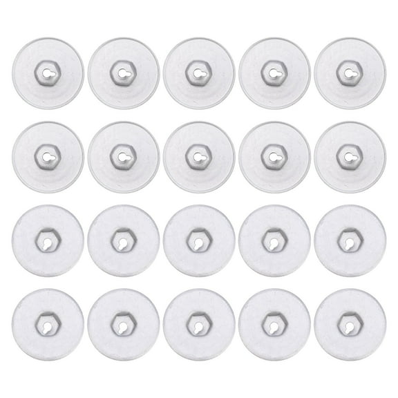 20 Pack Metal Heat Protection Sheet Nuts for BMW 1 3 5 6 7 8 Series, for MINI, for Land Rover, Direct Replacement 1.18 inch Diameter