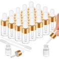 thumbnail image 1 of 20 Pack Mini Dropper Bottle for Cuticle Oil, 3ml Small Sample Essential Oil Dropper Bottles for Travel, Clear Empty Vails for Cosmetic Perfume, 1 of 7