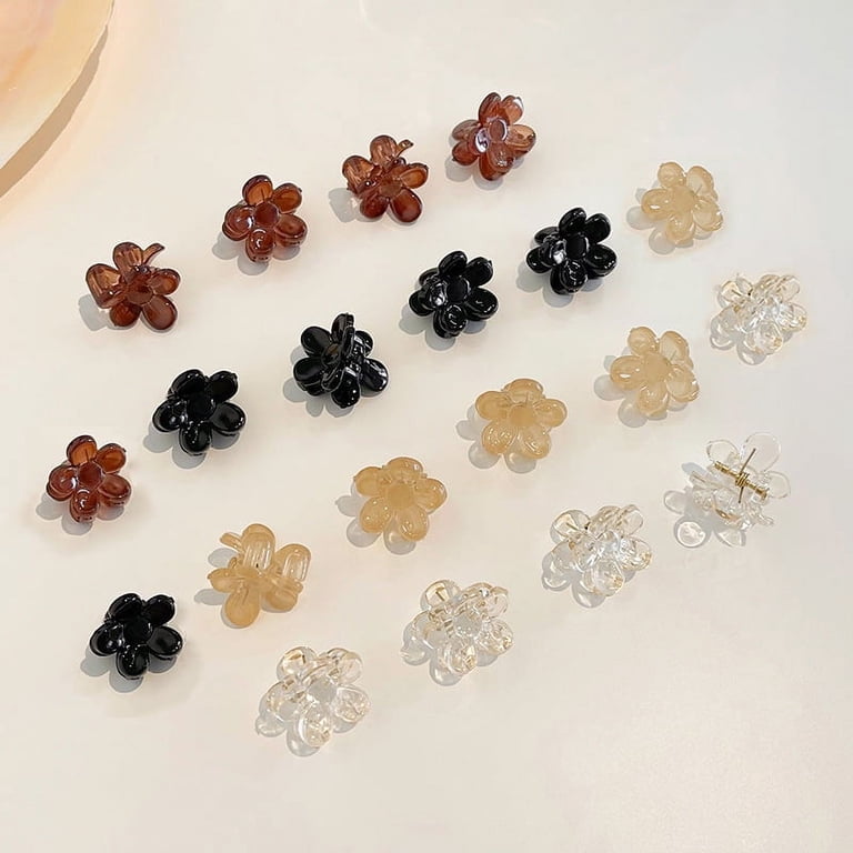 20-Pack Mini Hair Clips Flower Claw Clip Butterfly Hair  display picture 1