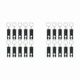 thumbnail image 1 of 20 Pack Mini LED Keychain Flashlight 12 Lumen Portable Ultra Bright Light Flat Torch for Outdoor Camping Hiking A,20 x Mini Keychain,Black, 1 of 6