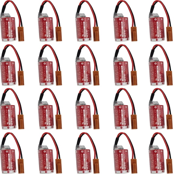 (20-Pack) NP8P-BT ER3 3.6V 1100MAH Non-Rechargeable Lithium Battery for Fuji NP8P-BT PLC Battery