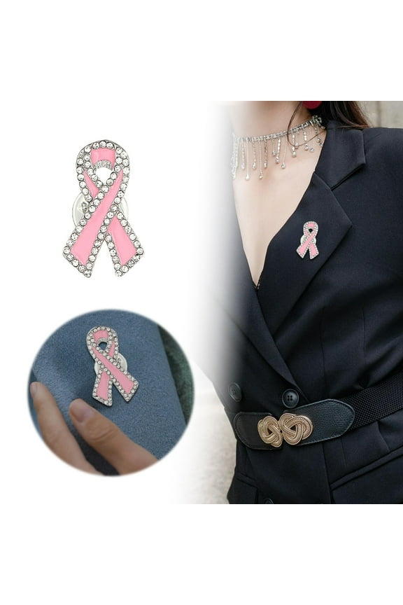 20 Pack Official Cancer Awareness Pink Ribbon Pins Bulk Set of Hope Support Pins for Women Charity Events Fundraisers Social Awareness Badges Gifts for Survivors and Supporters