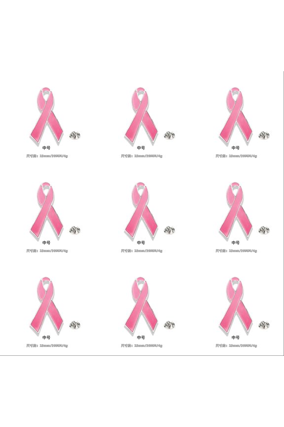 20 Pack Official Cancer Awareness Pink Ribbon Pins Bulk Set of Hope Support Pins for Women Charity Events Fundraisers Social Awareness Badges Gifts for Survivors and Supporters