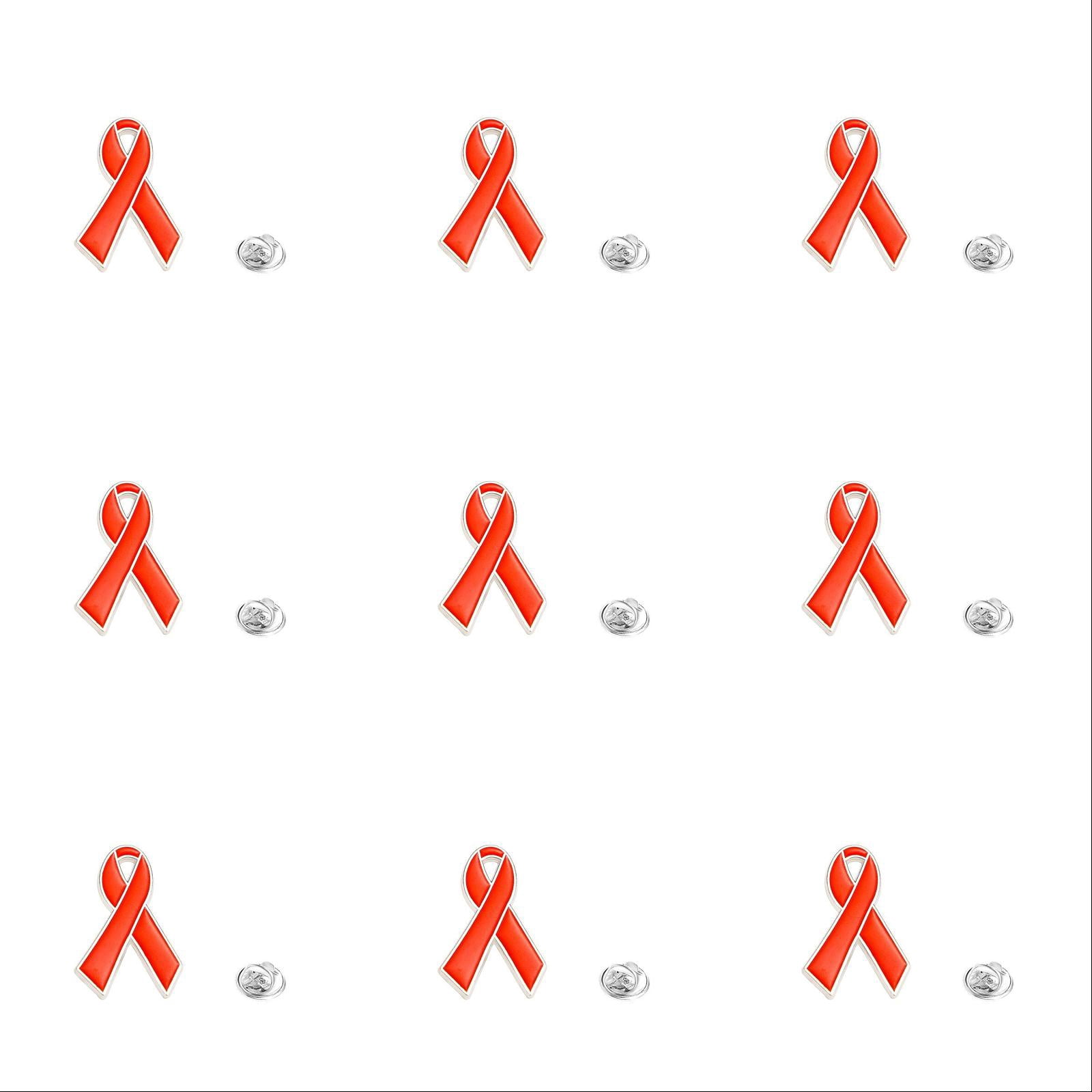 Official Support Ribbons 20 Pack Official Cancer Awareness Pink Ribbon Pins Bulk Set of Hope ...