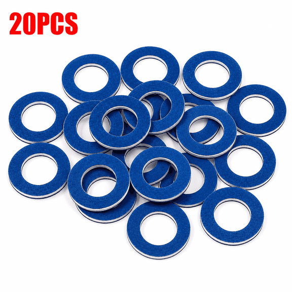 20 Pack Oil Drain Plug Gasket Crush Washers 90430-12031 Compatible with Toyota Lexus Prius Tundra
