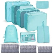 20 Pack Packing Cubes for Suitcases, Travel Essentials for Carry on,Travel Bags for Women and Men,Luggage Organizer Bags Set for Travel Accessories