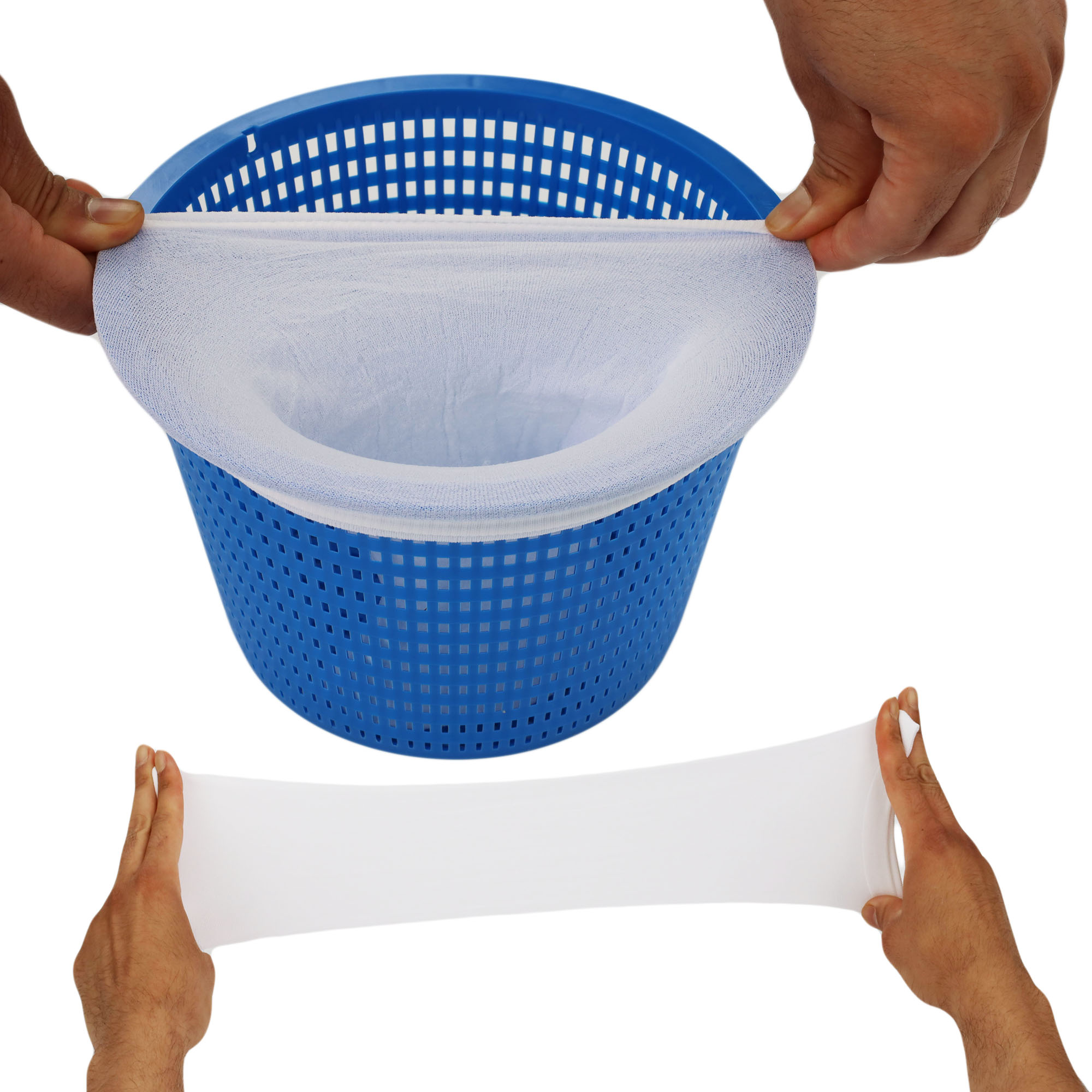 Aquatix Pro Pool Skimmer Socks 30pc Premium Filter Saver Socks