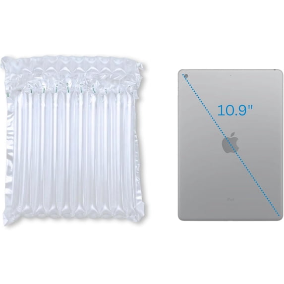 20 Pack Quick Inflatable Protective Bags for Ipad – Lightweight Tablet Protection Sleeve, Bubble Air Cushion Cover, Travel Notebook Case, Secure Packing for iPad up to 10.9″