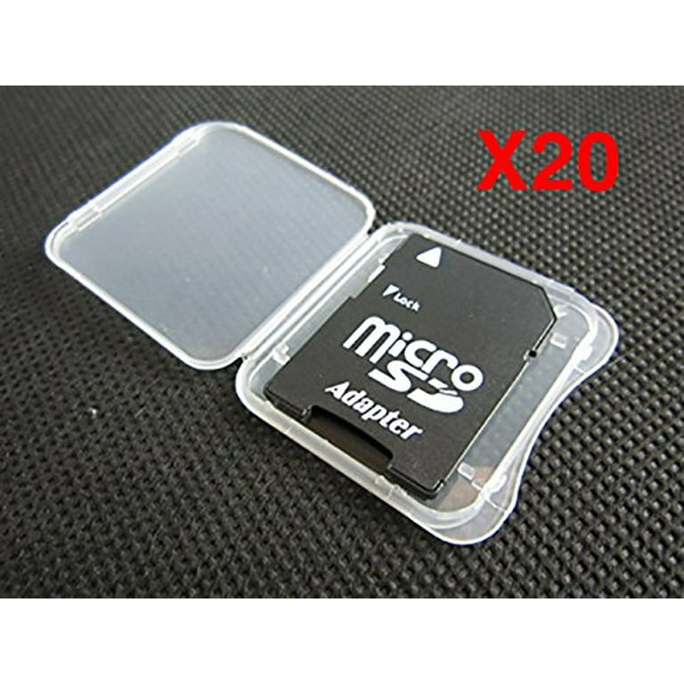 20 Pack Sd Mmc Sdhc Pro Duo Memory Card Plastic Storage 20 Pack Sd Mmc Sdhc Pro Duo Memory Card Plastic Storage