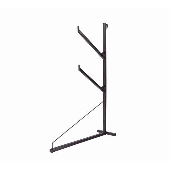 20 Pack Shipping Container Pipe Rack - 29-1/8"(L) x 53-1/8"(H), 550 lbs WLL Black Powder Coated Steel Rack for Trailer Containers - Welded Hook, Easy Installation