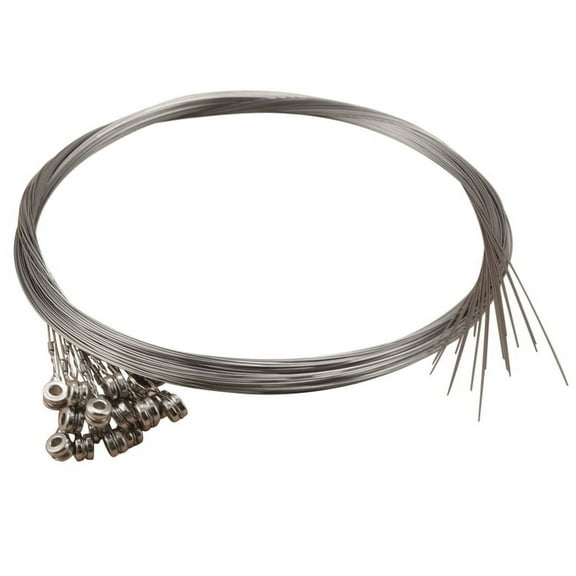 20-Pack Single Bulk .011 High E (Medium) 11 Gauge Stainless Steel Silver,20 x Electric Guitar Strings