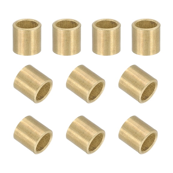 20 Pack Sleeve Bearings, 6mm Bore x 8mm OD x 8mm Length, Self-Lubricating Sintered Bronze Bushings