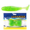 thumbnail image 1 of 20-Pack Soft Lures T-Tail Fishing Lures, 4.5-Inch Micro Jigging Soft Worms for Trout, Bass, Perch, Redeye, Non-Predator, Freshwater Saltwater Fishing, Fishing Tackle Accessories, 1 of 2