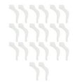 thumbnail image 1 of 20 Pack Soft Silicone Eyeglass Anti-Slip Ear Grips, Soft Eyeglass Ear Hooks Heavy Duty, Glasses Ear Hook Retainer Clips, Secure Non-Slip Holders for Sports Sunglasses Reading Eyewear, 1 of 8
