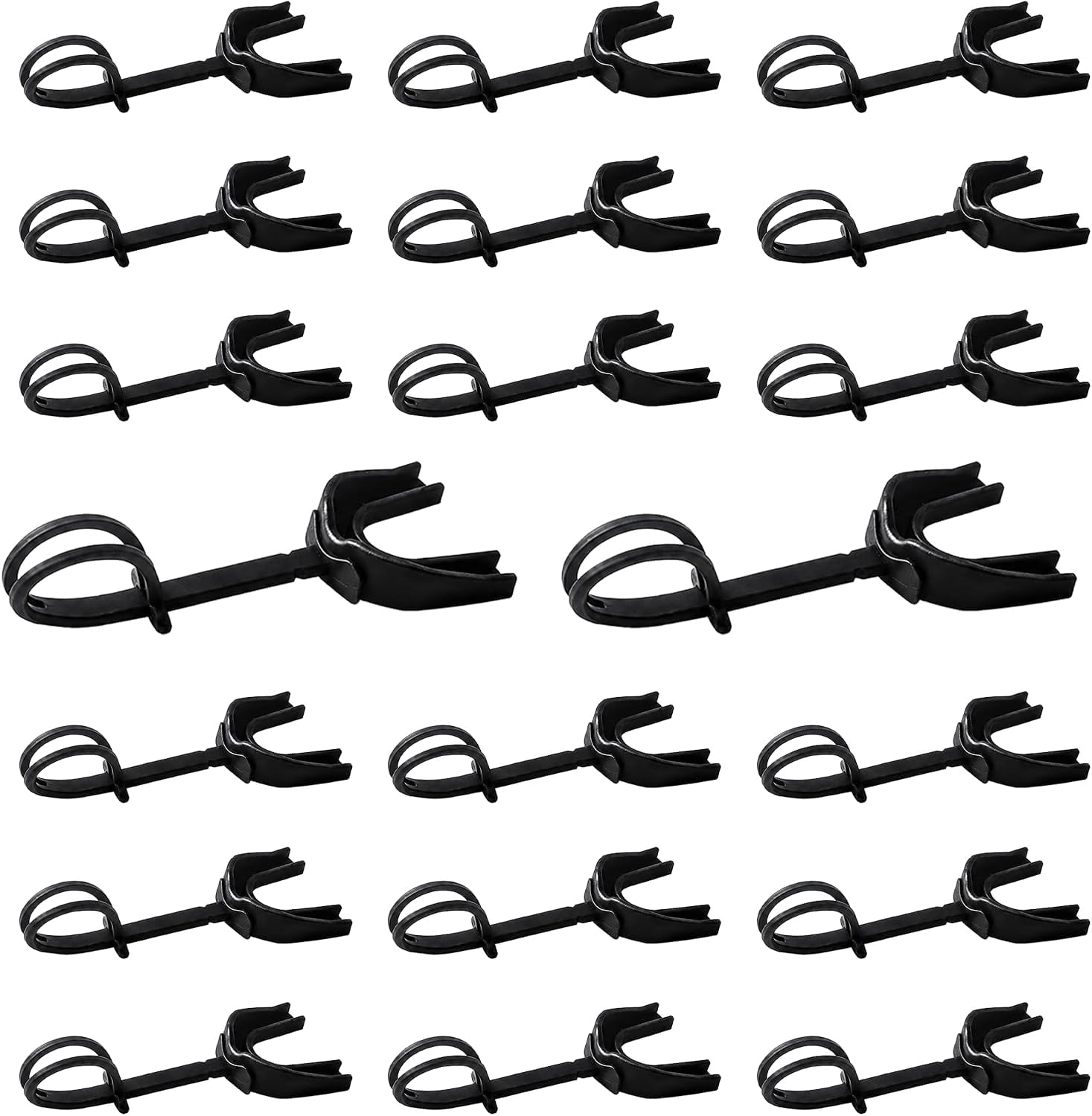 20 Pack Sports Mouthguards with Adjustable Tether, Silicone, Black, 8. ...