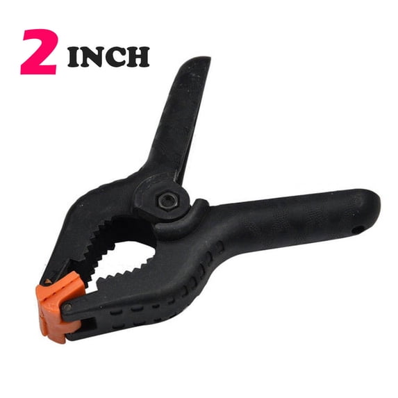20 Pack Spring Clamps Heavy Duty Plastic Clamps for Woodworking Crafts Photography Clamps for Backdrop Nylon Spring Clip Clamps 2 Inch
