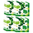 thumbnail image 1 of 20-Pack St. Patrick's Day Napkins, 13x13in Disposable Green Shamrock Paper Napkins for Irish Theme Party, Dinner Table Decorations & Cocktail Servings, 1 of 6
